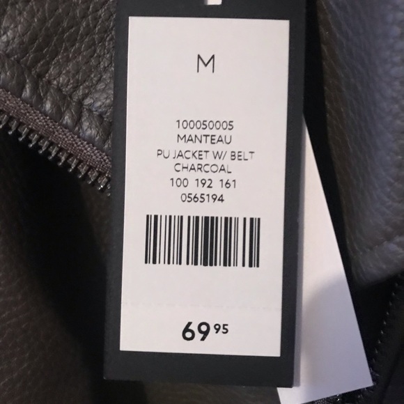 Dynamite belted faux leather jacket - Picture 5 of 5